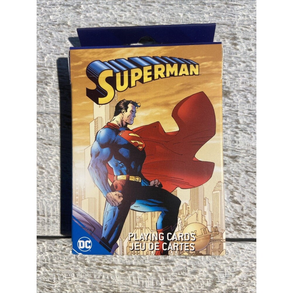 DC Comics SUPERMAN Playing Cards Full Deck By Aquarius New PC013